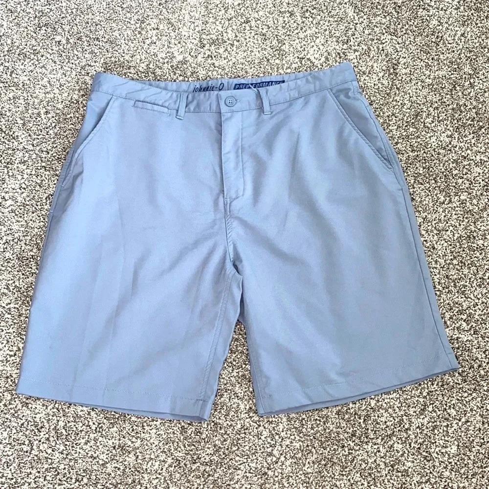 johnnie-O Light Gray/light blue Men's Shorts